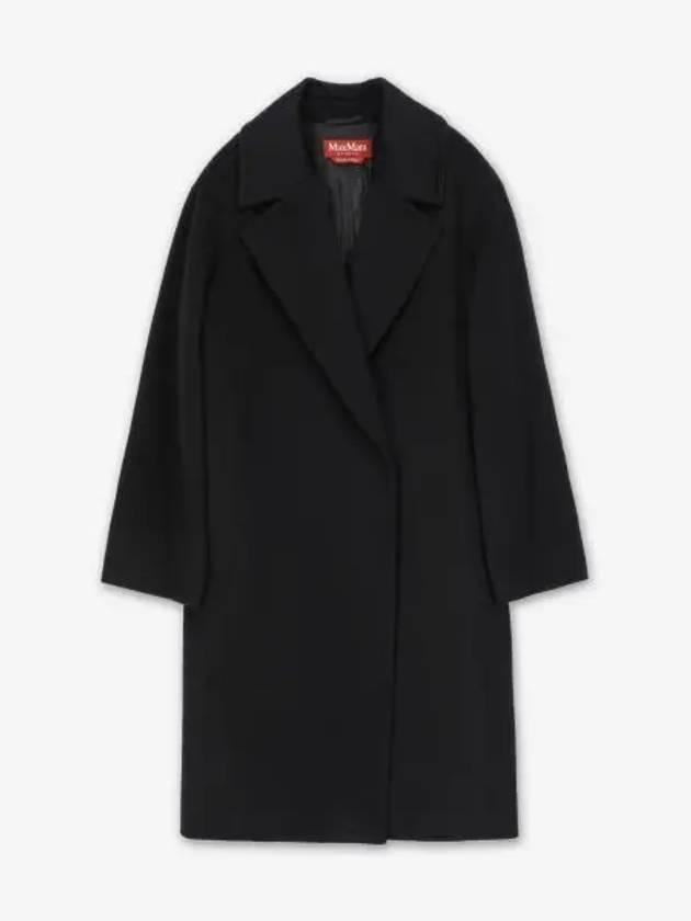 PAZZO coat black 26016081600010 - MAX MARA - BALAAN 2