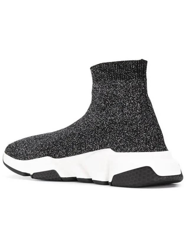 Speed ??Runner Pearl High Top Sneakers Black - BALENCIAGA - BALAAN 4