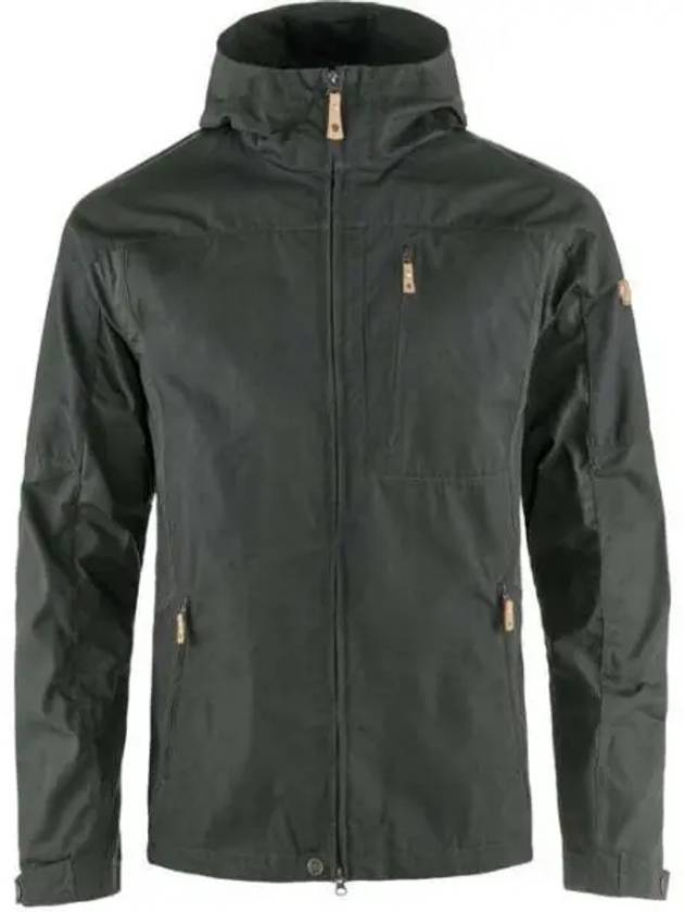 Men's Sten Zip-Up Hoodie Black - FJALL RAVEN - BALAAN 2