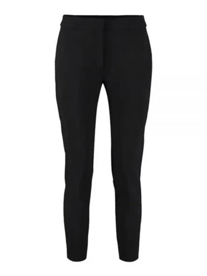 Pegno Viscose Straight Pants Black - MAX MARA - BALAAN 2