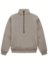 202BT212061F 962 Essential High Neck Anorak Padded Jacket Desert Taupe Men’s Jacket TLS - FEAR OF GOD - BALAAN 1