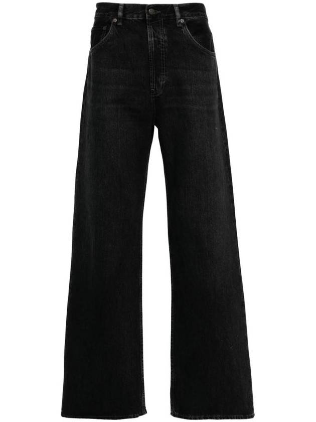 Low Rise Loose Fit Jeans Black - ACNE STUDIOS - BALAAN 1