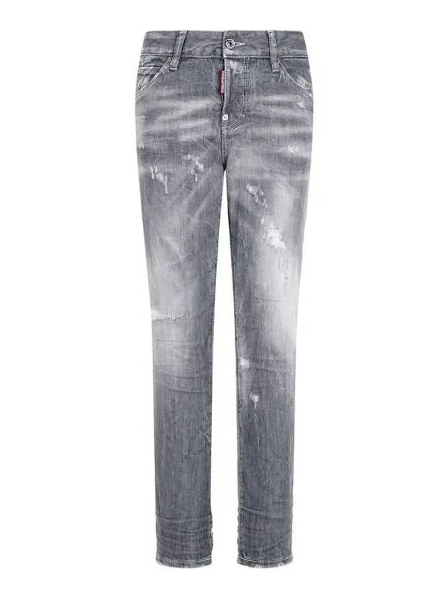 Women s Washing Point Cool Girl Jeans Gray - DSQUARED2 - BALAAN 1