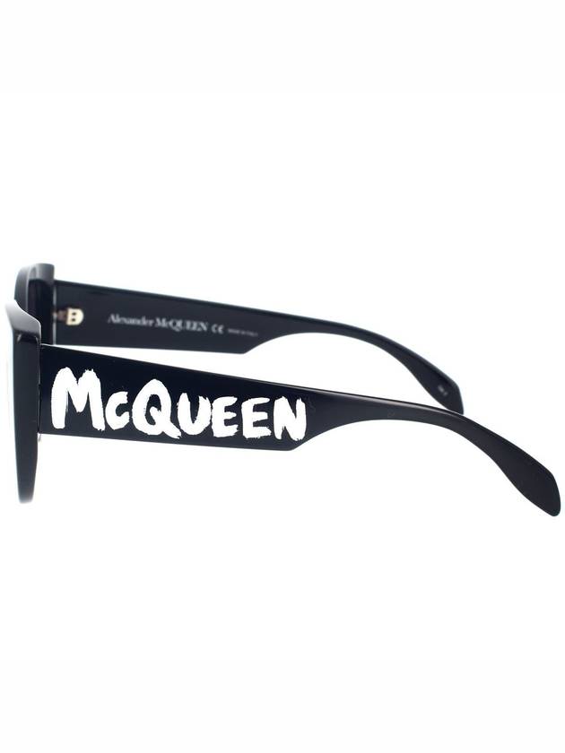 Eyewear Logo Sunglasses Black - ALEXANDER MCQUEEN - BALAAN 4