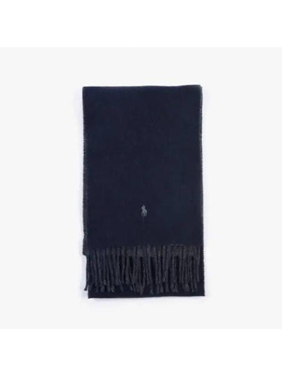 PC0455 411 Pony Reversible Fringe Muffler - POLO RALPH LAUREN - BALAAN 2