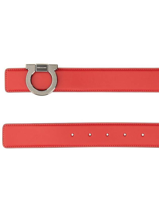 Salvatore Ferragamo Leather Belt - SALVATORE FERRAGAMO - BALAAN 2