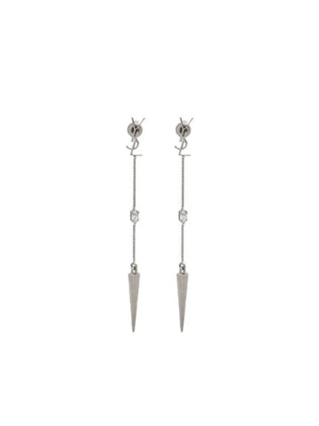 Opium YSL Rhinestone Spike Earrings 710726Y1526 - SAINT LAURENT - BALAAN 1