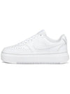 Women's Court Vision Alta Low Top Sneakers White - NIKE - BALAAN 7