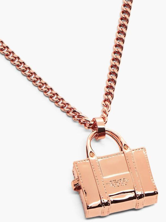 The Tote Bag Necklace_Light Antique Rose (2P3JNC001J45-689) - MARC JACOBS - BALAAN 2