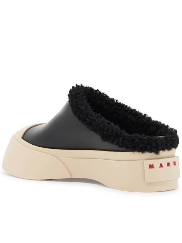 Pablo Shearing Clog Low Top Sneakers Black - MARNI - BALAAN 4