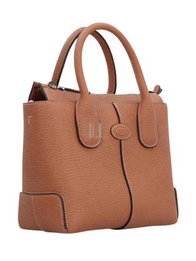 Di Leather Tote Bag Brown - TOD'S - BALAAN 2