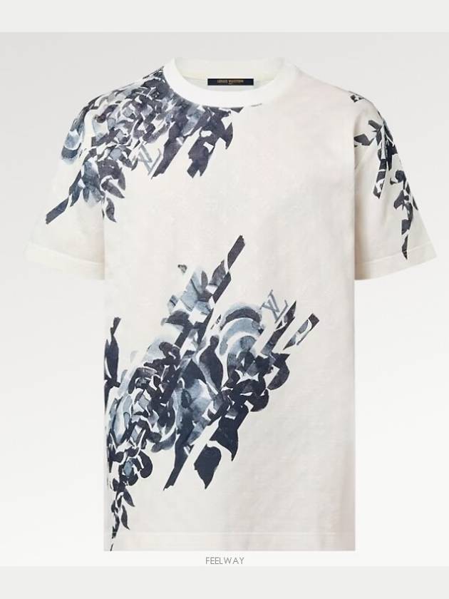 1AFAYE Monogram Cotton Pique T Shirt - LOUIS VUITTON - BALAAN 5