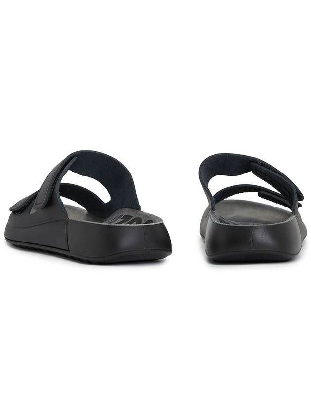 Women's 2nd Cozmo Slippers Black - ECCO - BALAAN 7