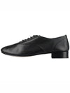 Women's Zizi Matte Leather Oxford Black - REPETTO - BALAAN 4