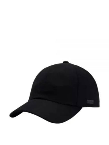 Green Wool baseball cap 50518880 001 Faux leather logo label blend - HUGO BOSS - BALAAN 1