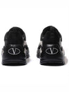 Men's Banshee Gumboy Low Top Sneakers Black - VALENTINO - BALAAN 5