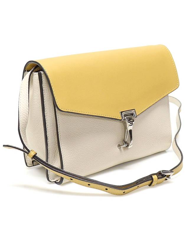 40764721 Yellow Limestone Bicolor Grain Leather McCann Small Cross Bag - BURBERRY - BALAAN 3