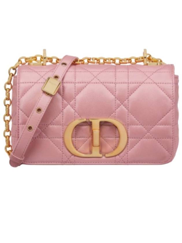 Caro Small Cross Bag Gold Pink - DIOR - BALAAN 6