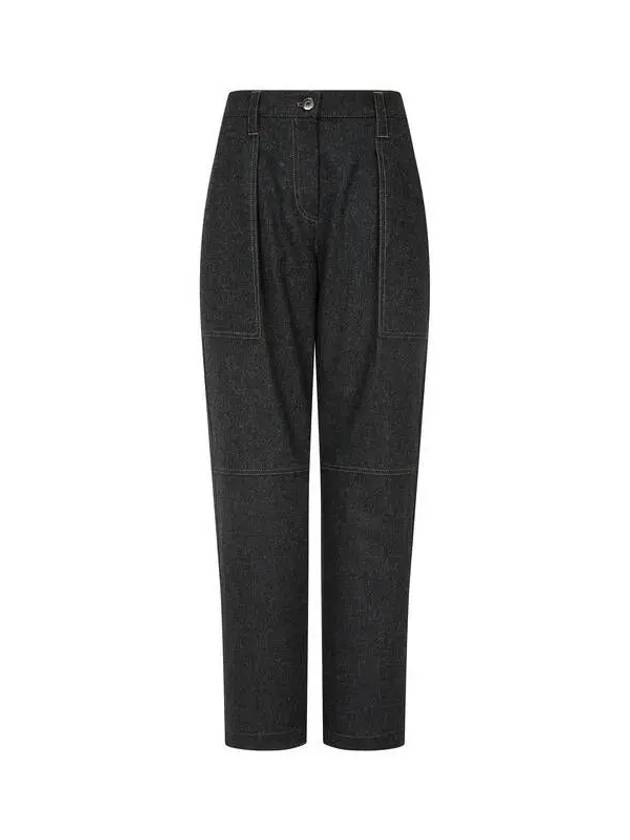 Women s Out Pocket Cashmere Wool Pants Dark Indigo 270346 - BRUNELLO CUCINELLI - BALAAN 1