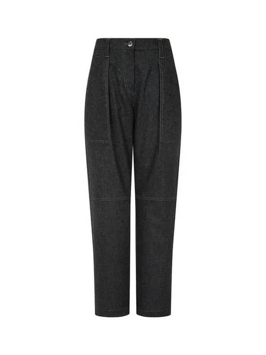 Women s Out Pocket Cashmere Wool Pants Dark Indigo 270346 - BRUNELLO CUCINELLI - BALAAN 1