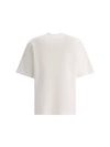 Rose Embroidered Logo Short Sleeve T-shirt White - BURBERRY - BALAAN 3