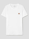 Fox Head Patch Regular Short Sleeve T-Shirt White - MAISON KITSUNE - BALAAN 4