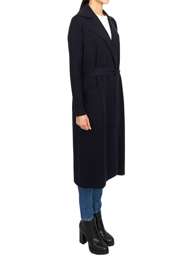 Getti Long Cardigan Navy - MAX MARA - BALAAN 5