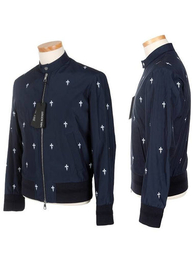 Signature Track Jacket Navy - NEIL BARRETT - BALAAN 1