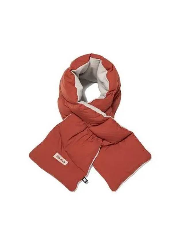 KODAK duck down padded muffler ORANGE - KODO - BALAAN 1