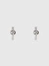 Interlocking Hoop Earrings 925 Sterling Silver 796323J84008106 - GUCCI - BALAAN 1