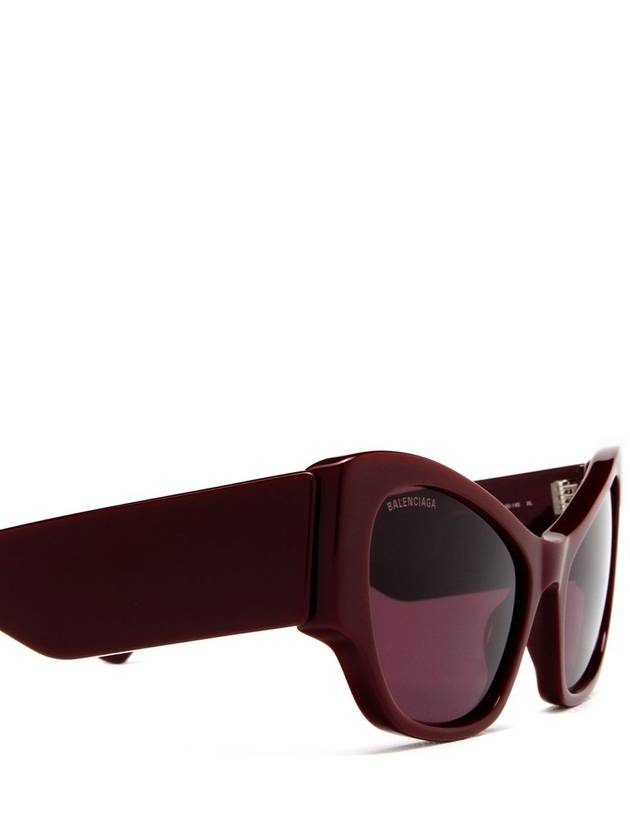 Sunglasses BB0259S 002 BURGUNDY - BALENCIAGA - BALAAN 4