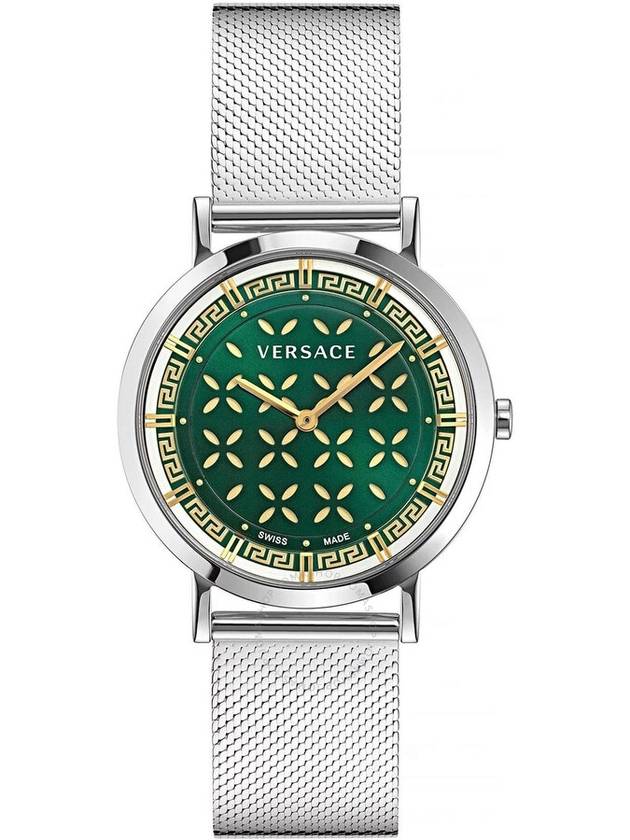 Versace New Generation Quartz Green Dial Ladies Watch VE3M01123 - VERSACE - BALAAN 1