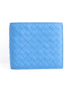 Intrecciato Half Wallet Blue - BOTTEGA VENETA - BALAAN 2