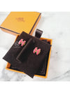 H Logo Mini PopAche Earrings Franvoise Rose Gold H608002F - HERMES - BALAAN 6