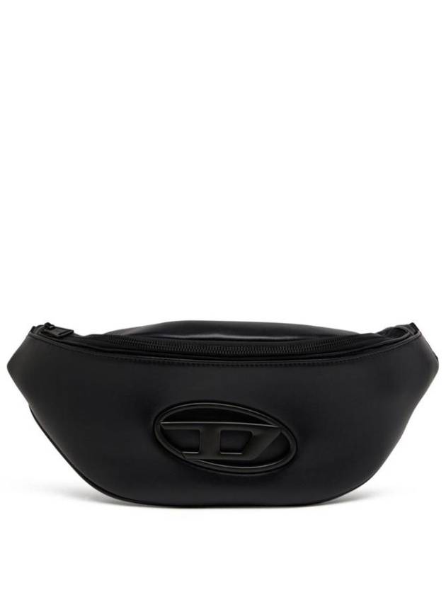 Holi D Medium Belt Bag Black - DIESEL - BALAAN 1