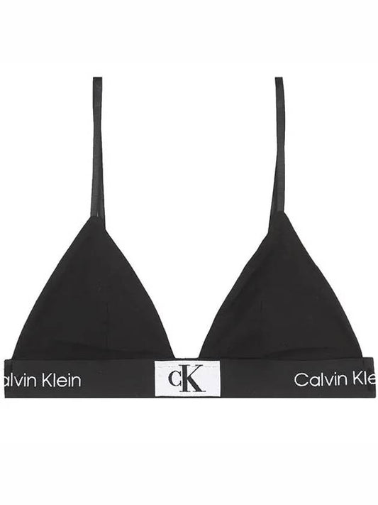 CK Women's Underwear Triangle Bralette QF7217UB1 - CALVIN KLEIN - BALAAN 1