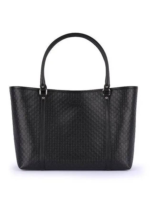 Microguccissima GG Leather Tote Bag Black - GUCCI - BALAAN 2