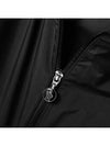 Fegeo Logo Patch Zip Up Hoodie Black - MONCLER - BALAAN 8