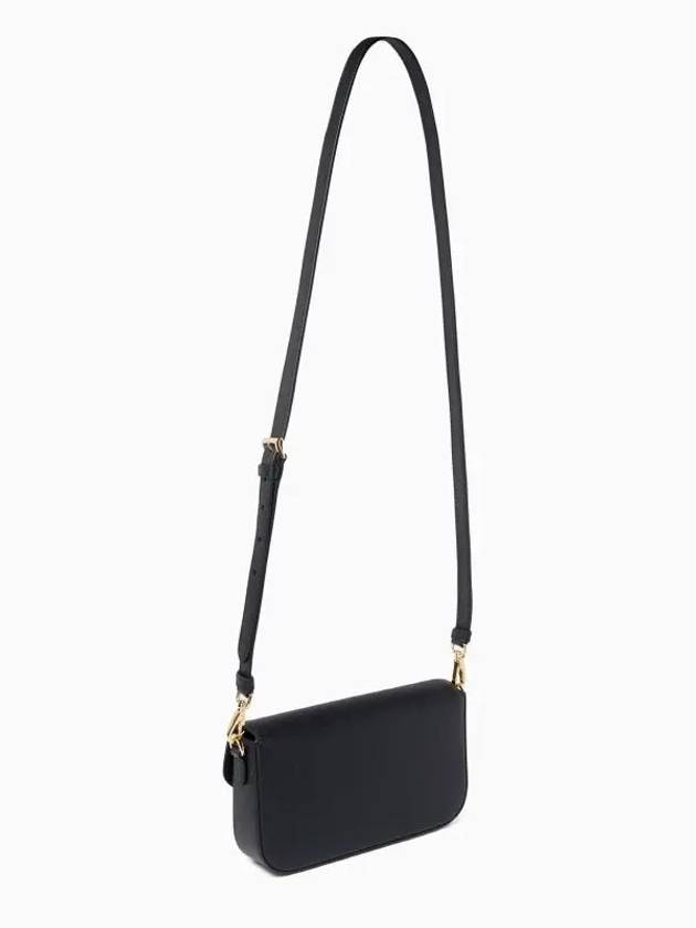 Saffiano Leather Mini Bag Black - PRADA - BALAAN 3