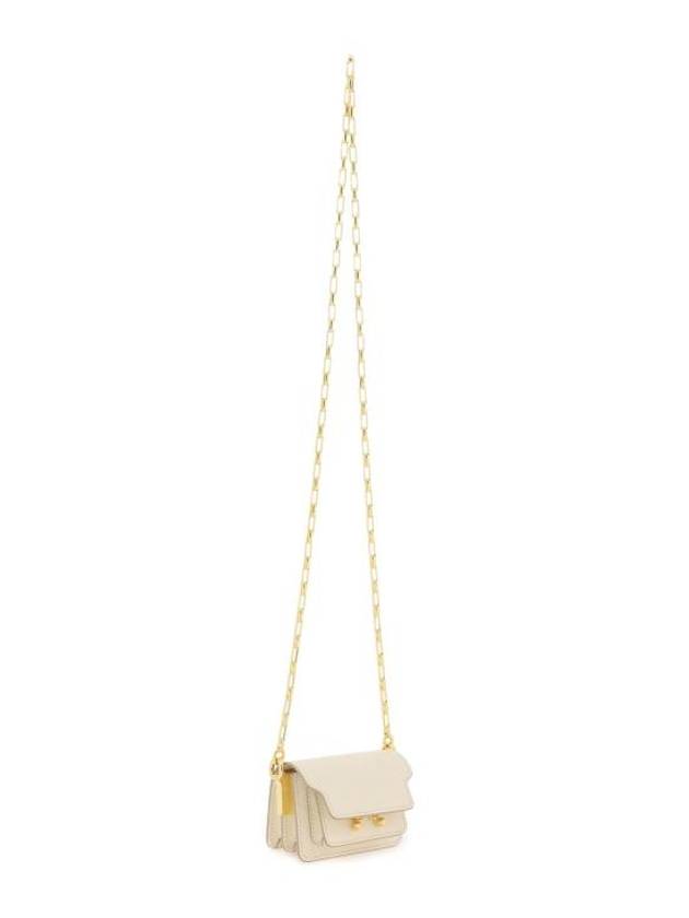 Trunk Nano Chain Crossbody Bag Ivory - MARNI - BALAAN 4