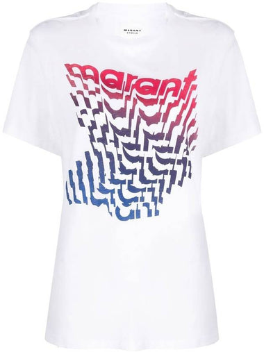 MARANT ETOILE T-shirts and Polos White - ISABEL MARANT ETOILE - BALAAN 1