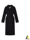 Ludmilla Icon Cashmere Single Coat Black - MAX MARA - BALAAN 2