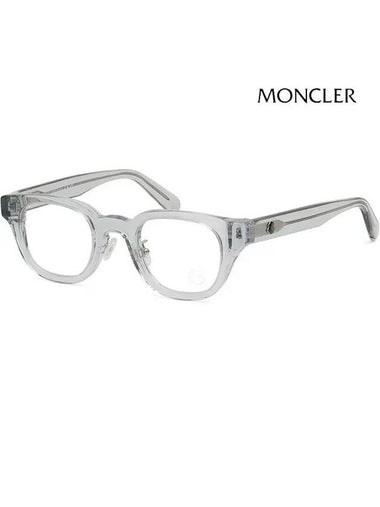 Glasses frame ML5157D 020 transparent horn rim Asian fit - MONCLER - BALAAN 1