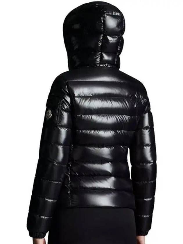 Body Bady Short Down Jacket Padded Black - MONCLER - BALAAN.