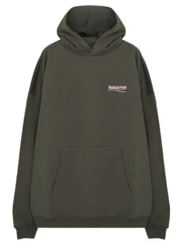 Political Campaign Large Fit Hoodie - BALENCIAGA - BALAAN 1