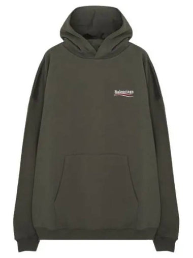 Political Campaign Large Fit Hoodie - BALENCIAGA - BALAAN 1