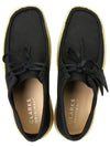 Wallaby Cup Loafer Black Nubuck - CLARKS - BALAAN.