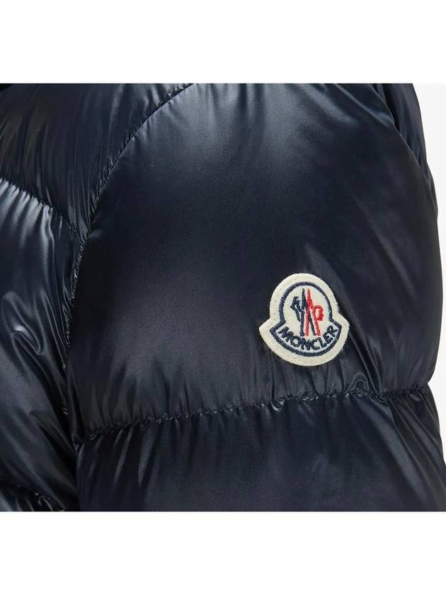 1A00097 595ZZ 778 COCHEVIS Navy high neck down jacket - MONCLER - BALAAN 6