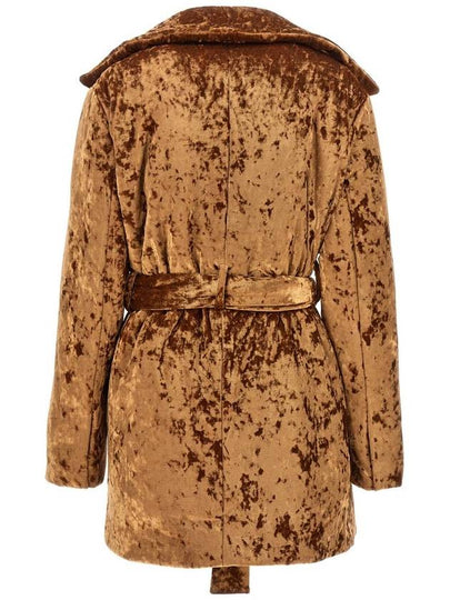 Atlein 'Crushed Velvet' Coat - ATLEIN - BALAAN 2