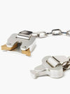 Triple Cubic Roller Coaster Buckle Claps Bracelet - 1017 ALYX 9SM - BALAAN 3